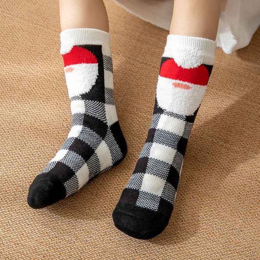 Lambskin floor socks