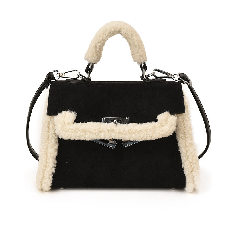 Lambswool Blend Kelly Crossbody Bag