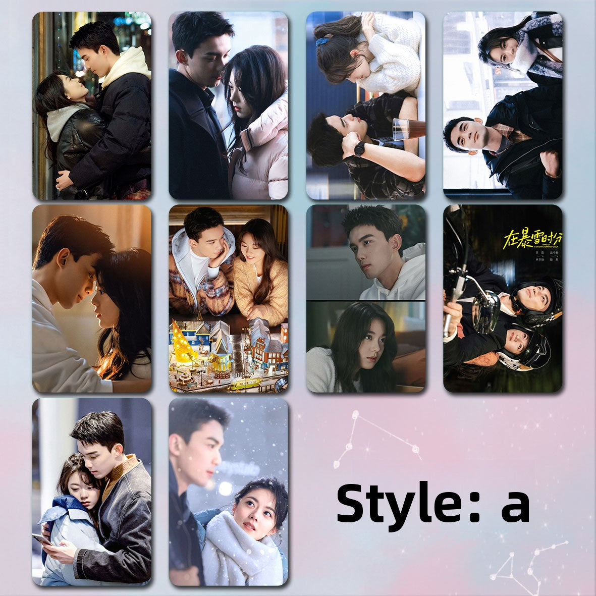 Laminated Celebrity Photo Cards 3inch