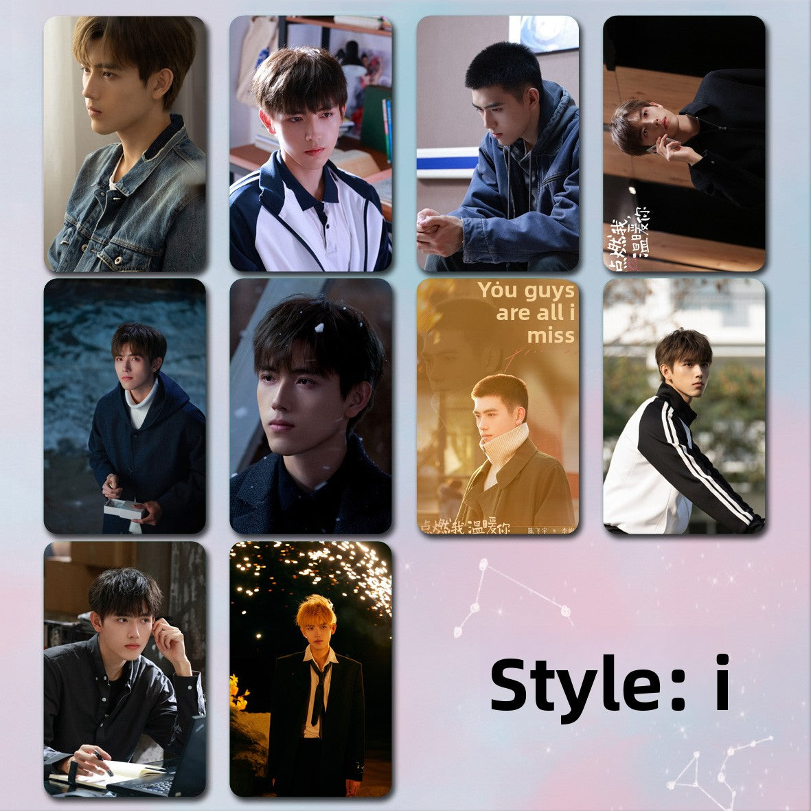 Laminated Drama Photo Cards Collectible Set