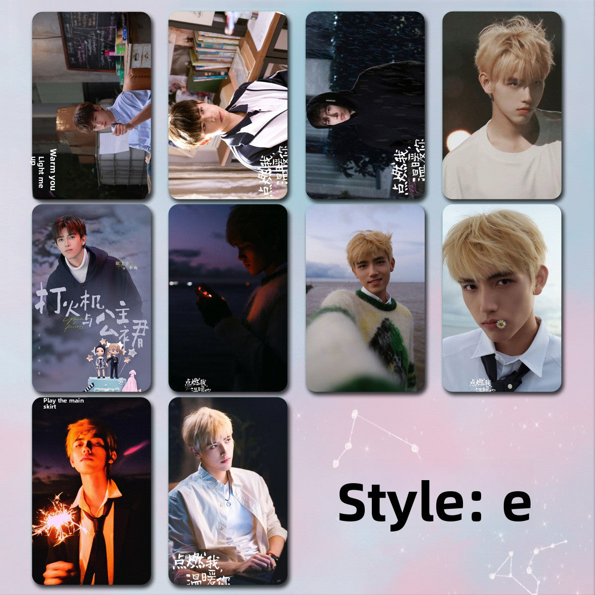 Laminated Drama Photo Cards Collectible Set