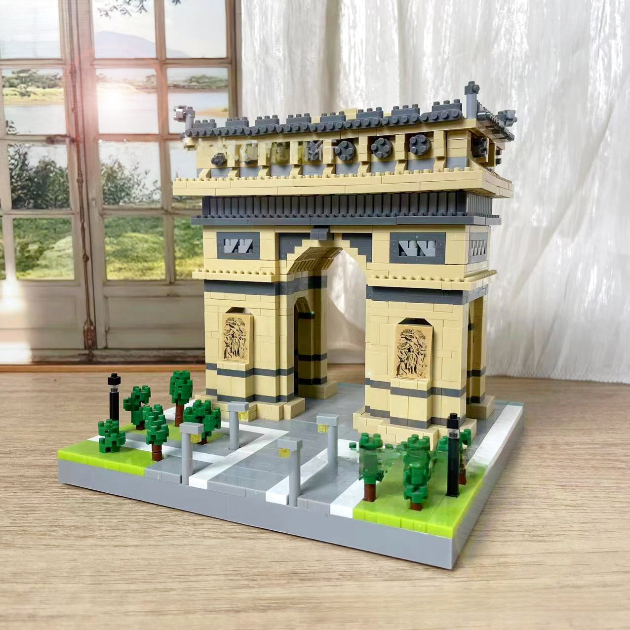 Landmark Architecture Building Blocks