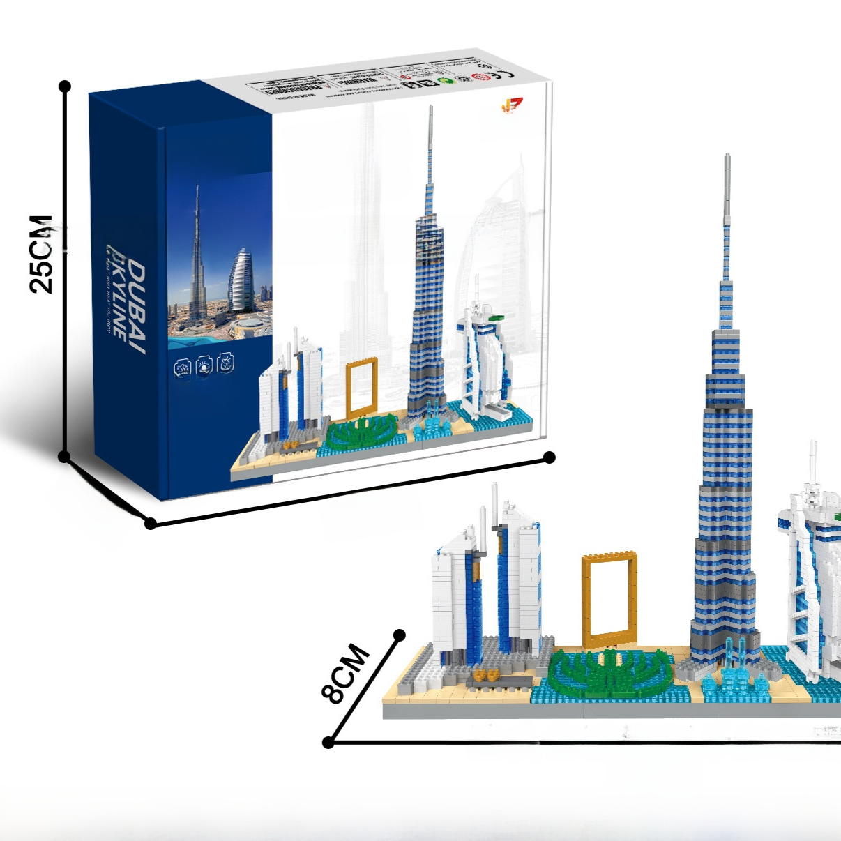Landmark Architecture Building Blocks