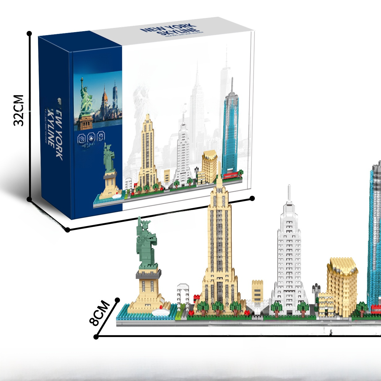 Landmark Architecture Building Blocks