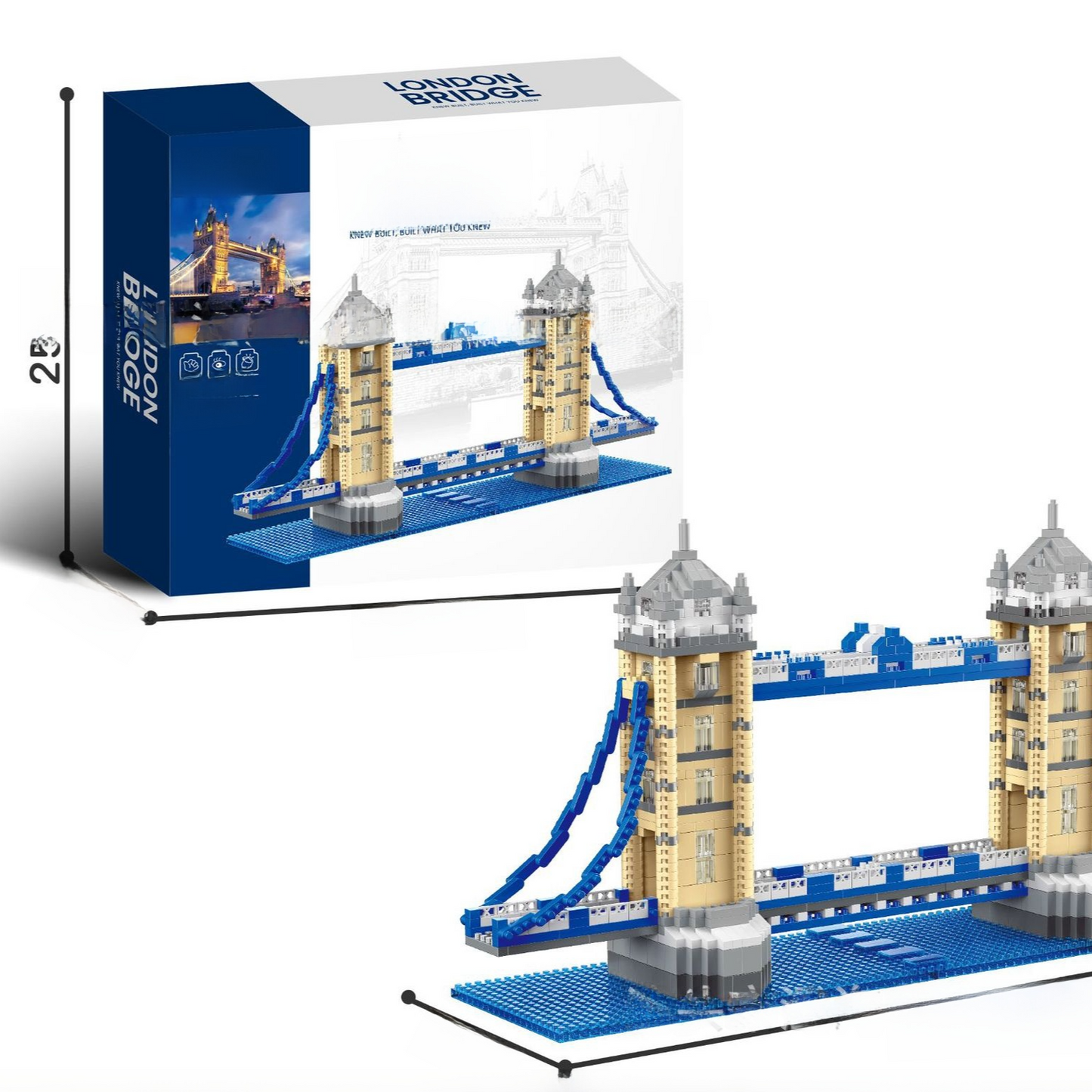 Landmark Architecture Building Blocks