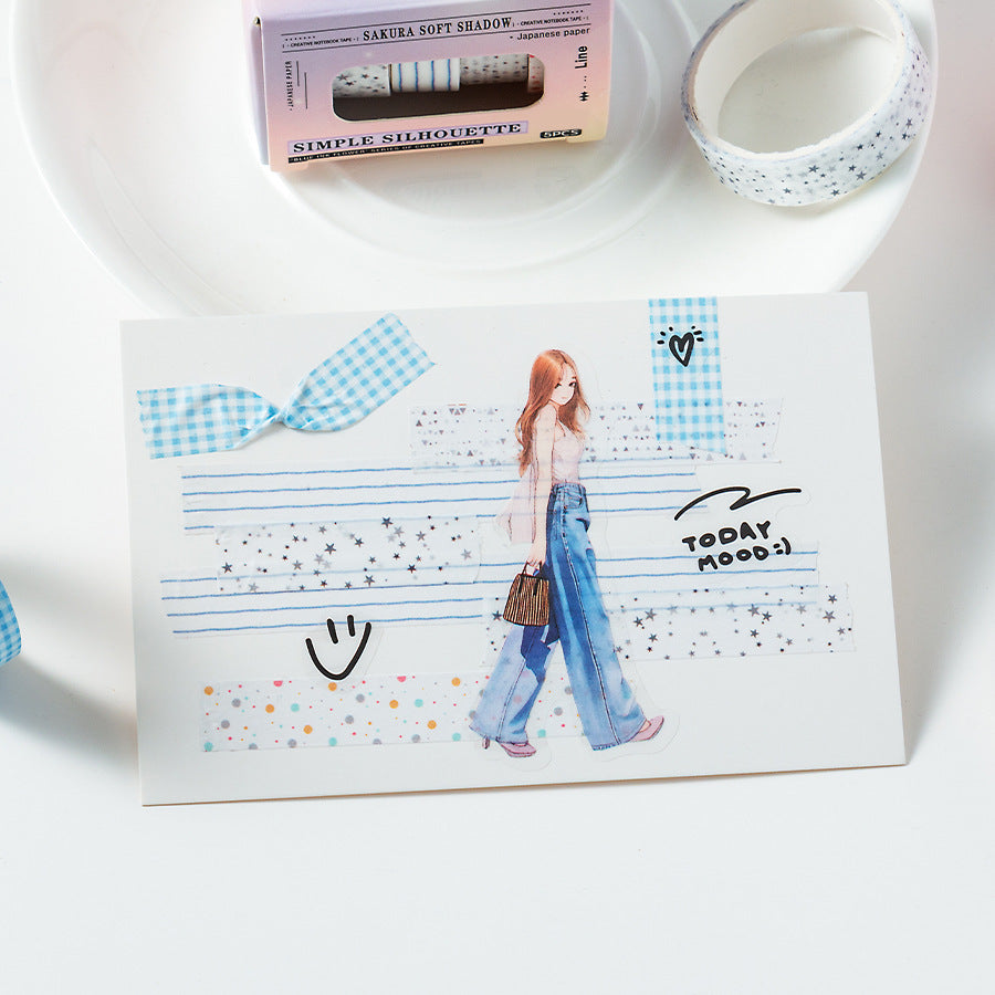 Landscape hand account tape
