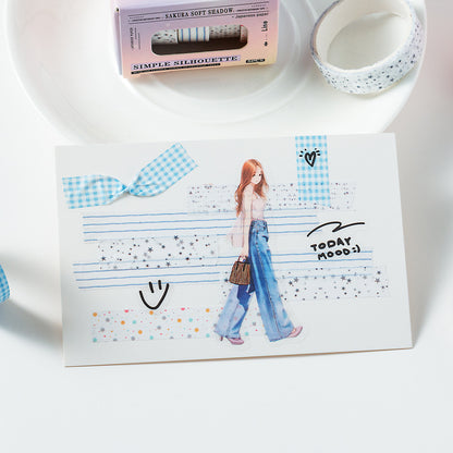Landscape hand account tape