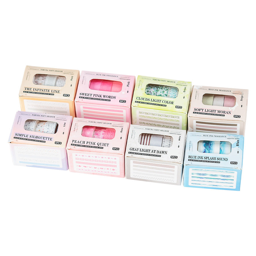 Landscape hand account tape