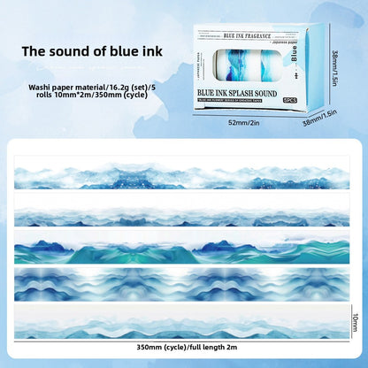Landscape hand account tape