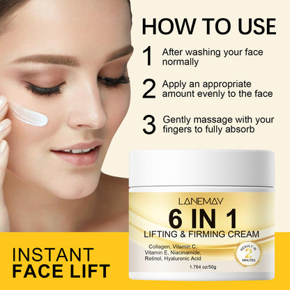 Lanemay Multi-Effect Facial Cream with Collagen and Nicotinamide 50g