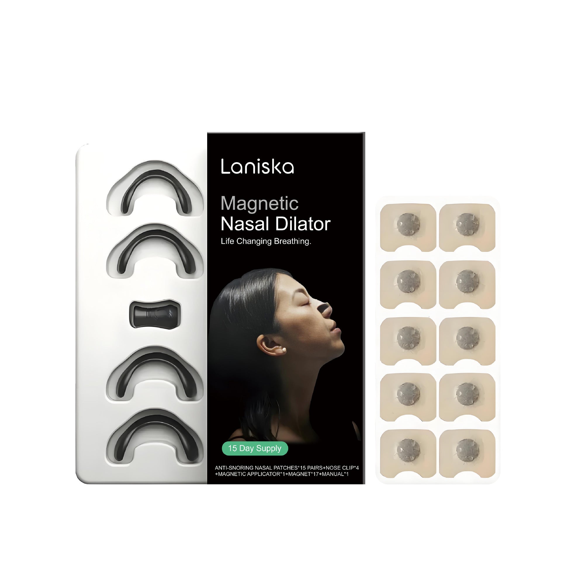 Laniska Anti Snoring Sleep Care Patch Set