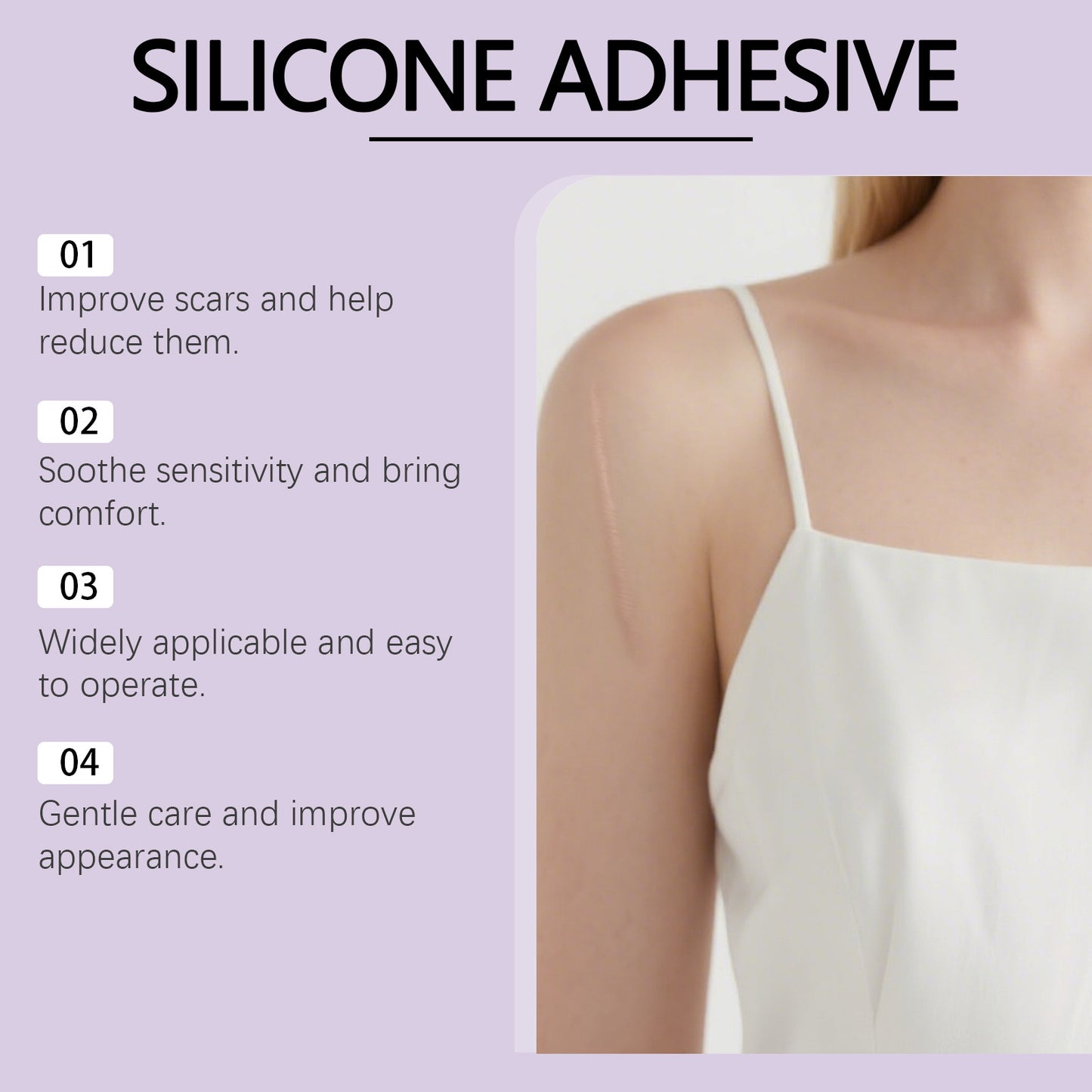 Laniska Silicone Scar Care Patch for Fading Marks