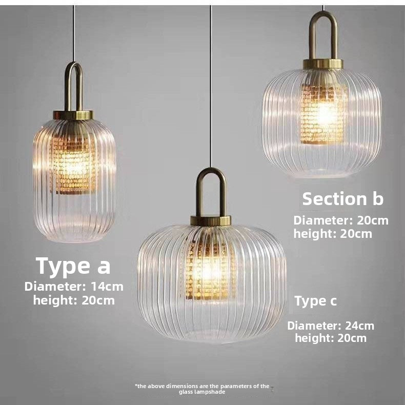 Lantern Single Small Chandelier