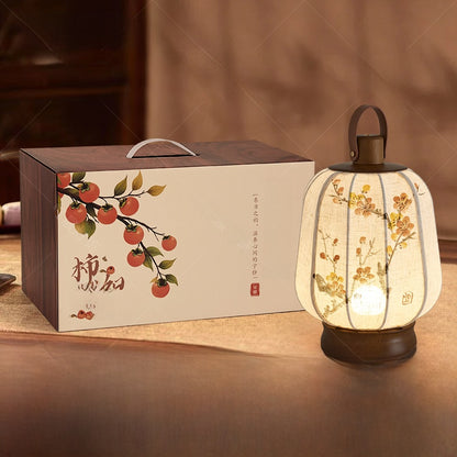 Lantern-style table lamp