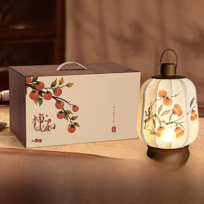 Lantern-style table lamp
