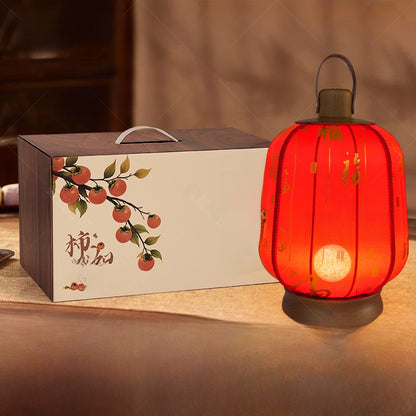Lantern-style table lamp