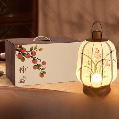 Lantern-style table lamp