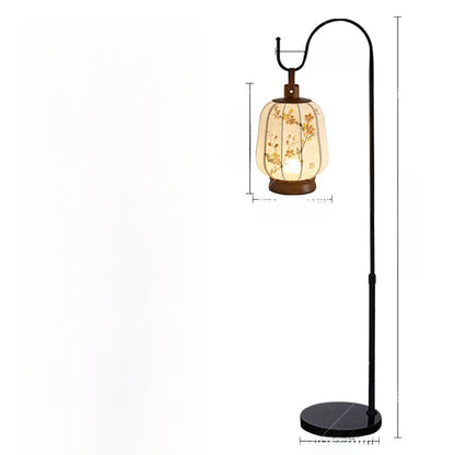 Lantern-style table lamp