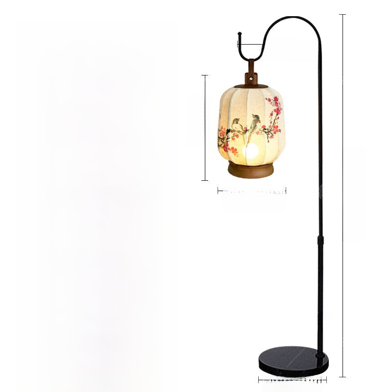 Lantern-style table lamp