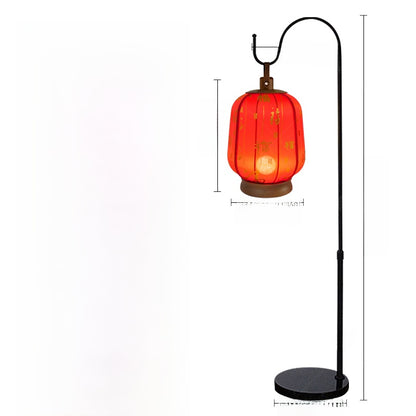 Lantern-style table lamp