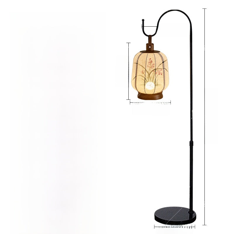 Lantern-style table lamp