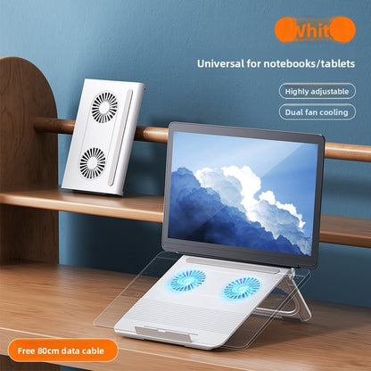 Laptop Cooling Pad with 4 Fans Foldable Stand