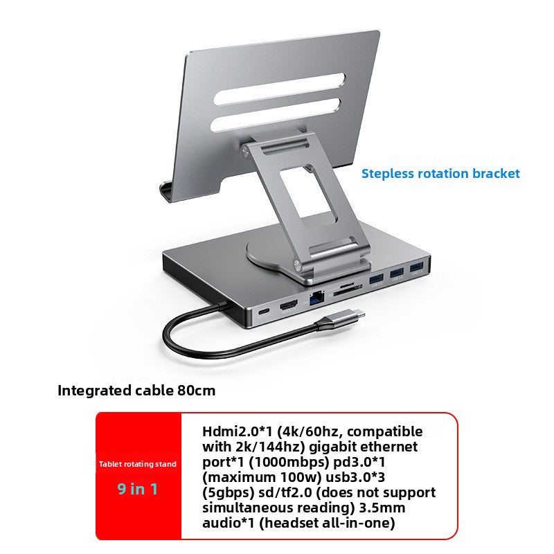 Laptop Docking Station with HDMI Ethernet USB Hub