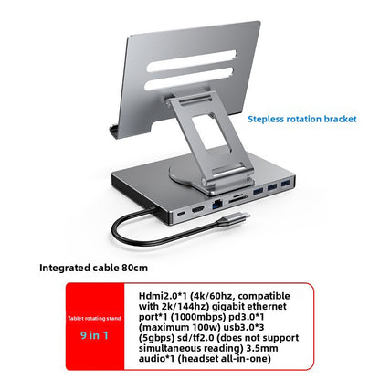 Laptop Docking Station with HDMI Ethernet USB Hub