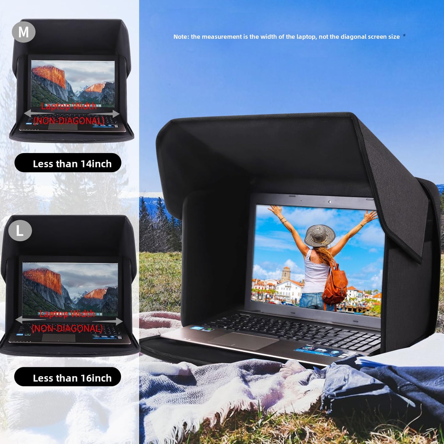 Laptop Sunshade Cover