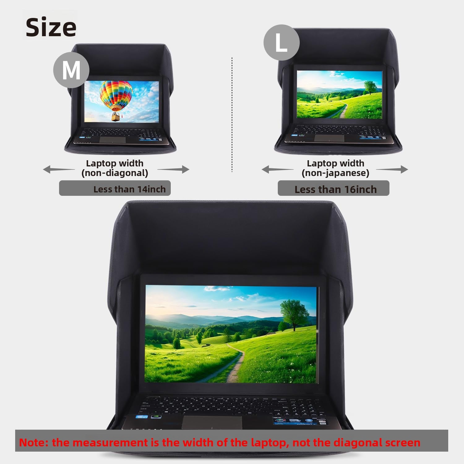 Laptop Sunshade Cover