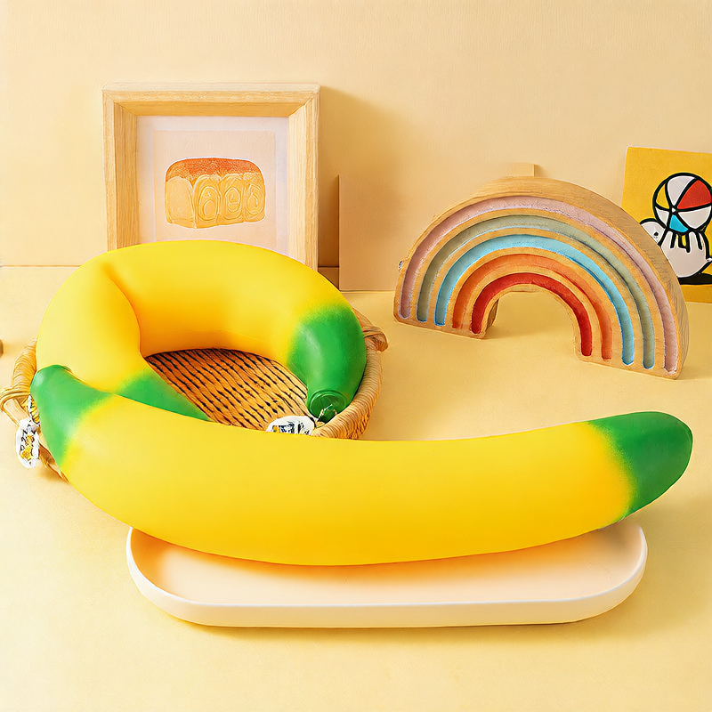 Large Banana Stress Relief Squeeze Toy