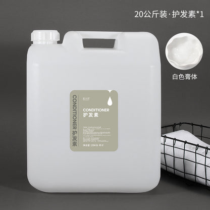 Large bottle of shampoo