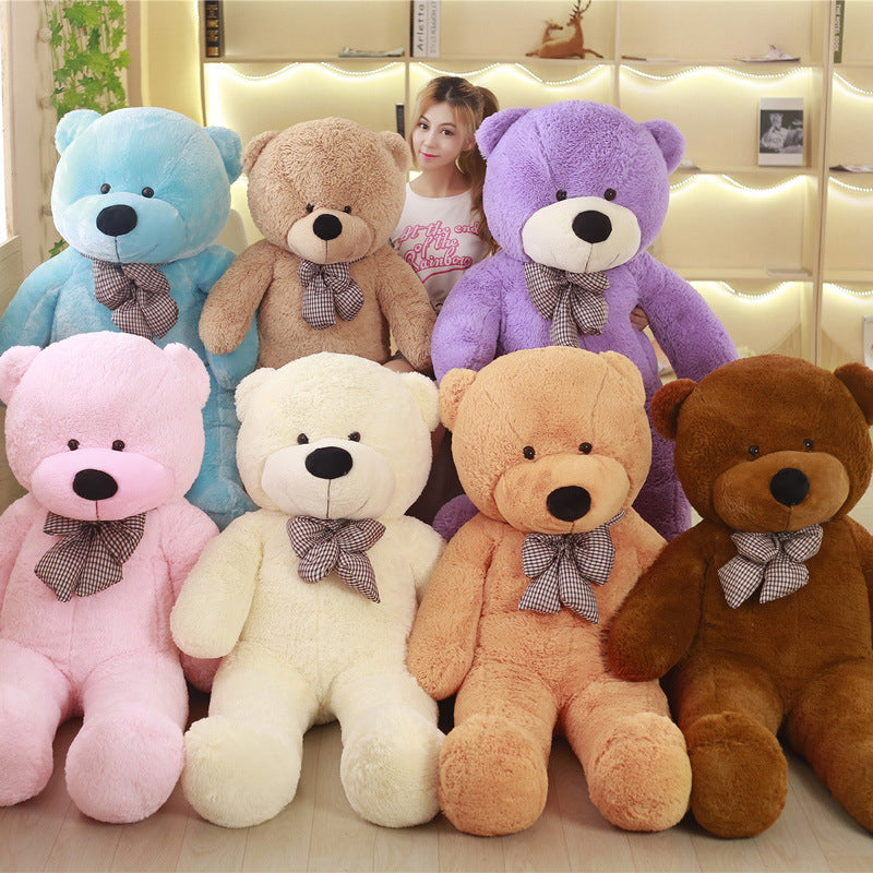 Large Bow Tie Teddy Bear Plush Shell