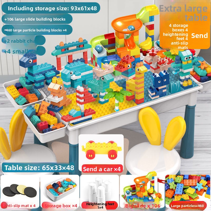 Large Building Block Table