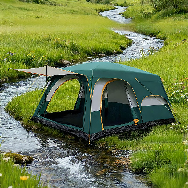 Large Camping Tent with Rooms Sun Shelter
