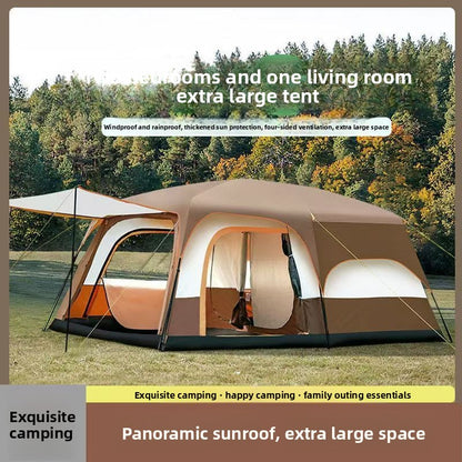 Large Camping Tent with Rooms Sun Shelter