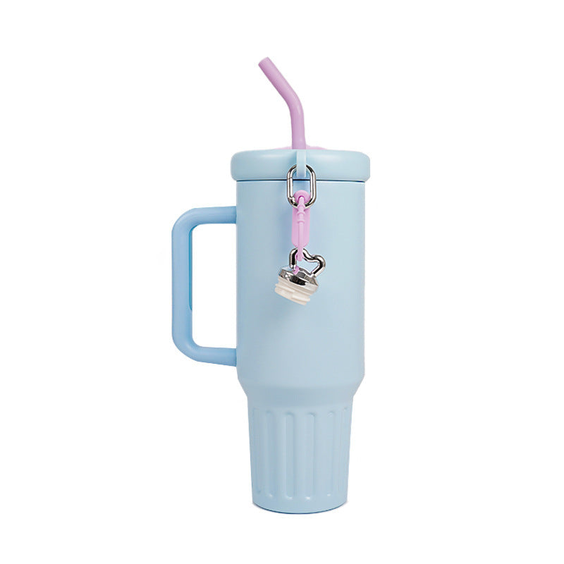 Large capacity 40oz ice cup with handle