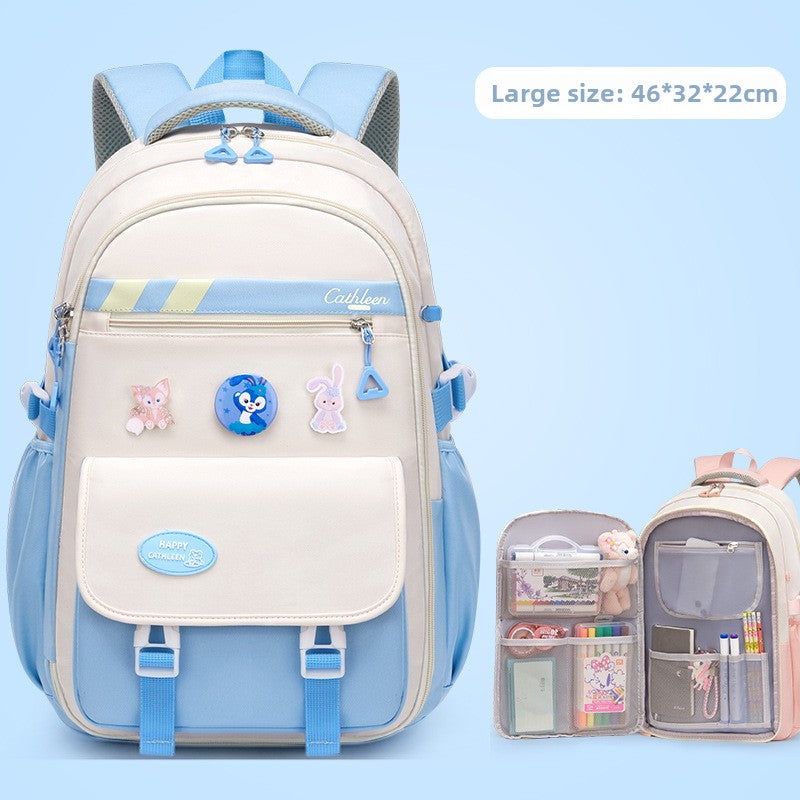 Large-capacity backpack for carrying on the shoulders