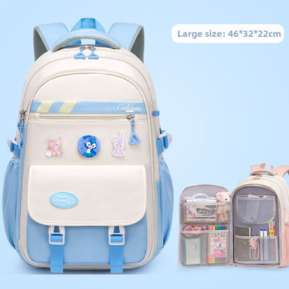 Large-capacity backpack for carrying on the shoulders