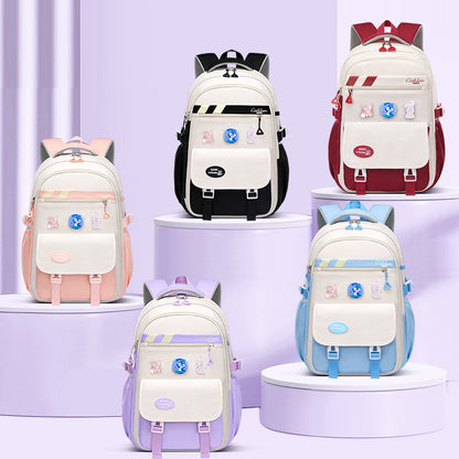 Large-capacity backpack for carrying on the shoulders
