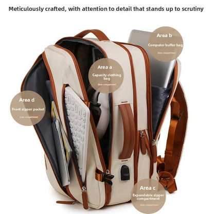 Large capacity backpack