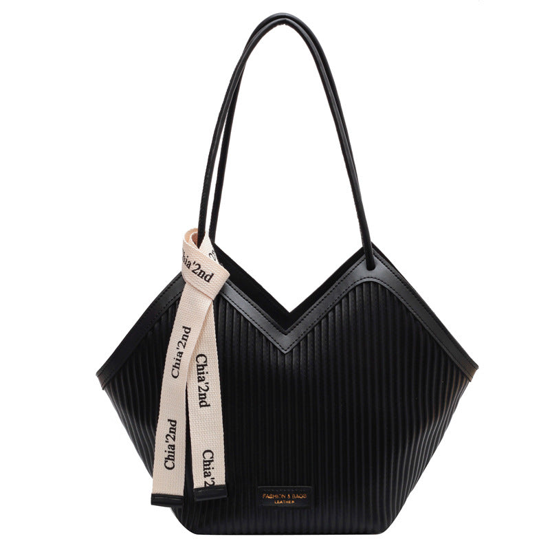 Large Capacity Bags Bags Women Premium Sense Commuter Work Shoulder Crotch Bag Class Tote Handbag