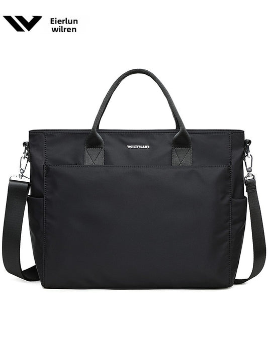 Large Capacity Business Messenger Bag for Men with Laptop Compartment