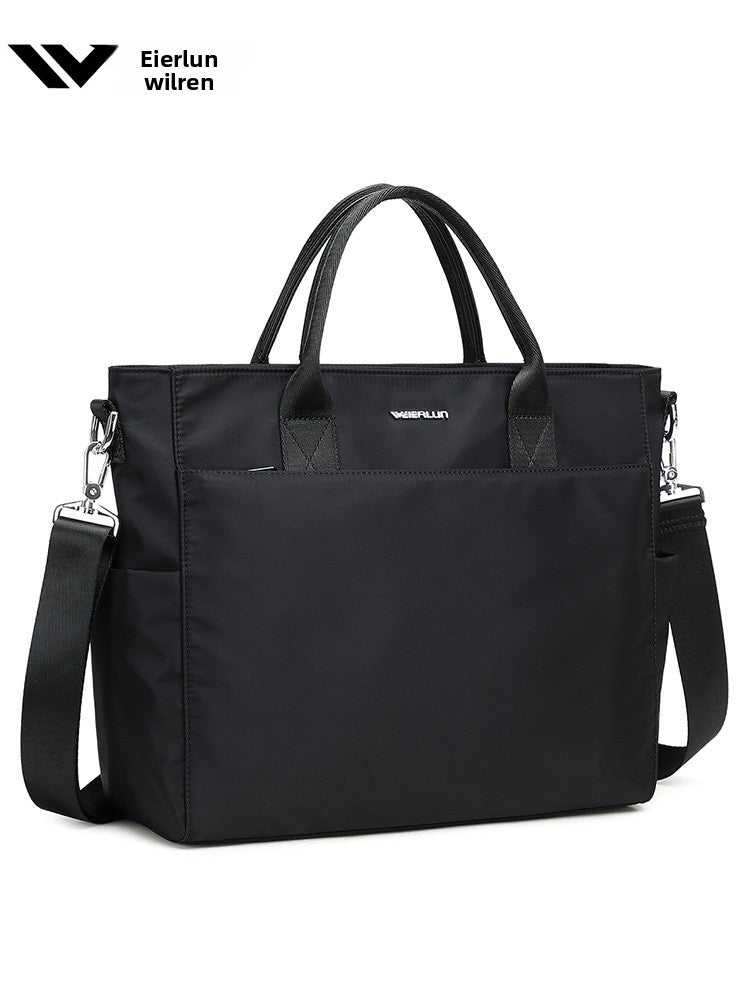 Large Capacity Business Messenger Bag for Men with Laptop Compartment