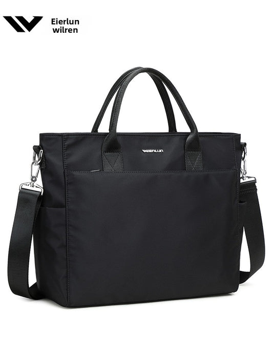 Large Capacity Business Messenger Bag for Men with Laptop Compartment