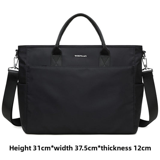 Large Capacity Business Messenger Bag for Men with Laptop Compartment