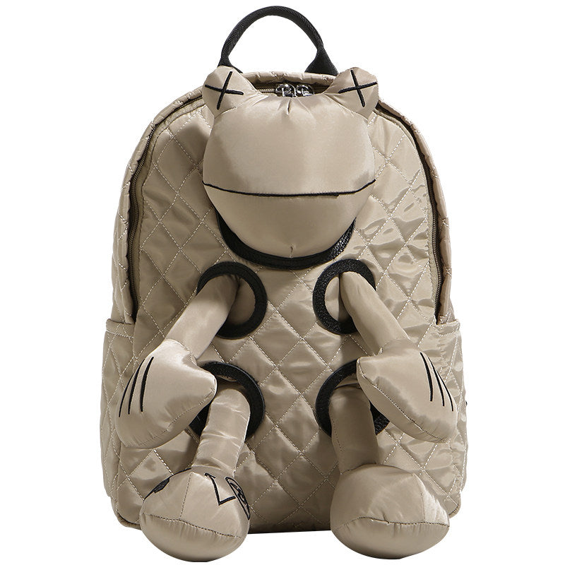 Large Capacity Canvas Backpack for Daily Use