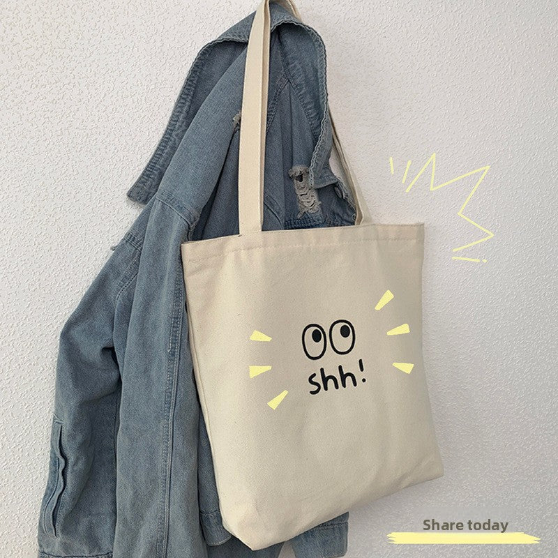Large-capacity canvas bag