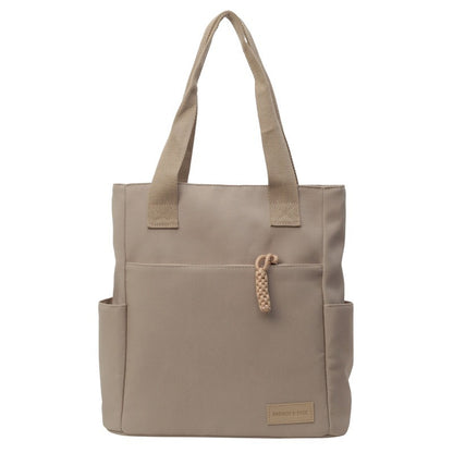 Large Capacity Canvas Tote Bag for College