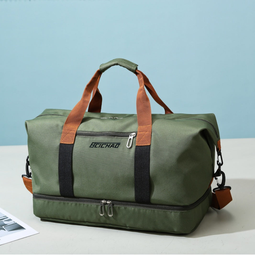 Large-capacity carry-on luggage bag